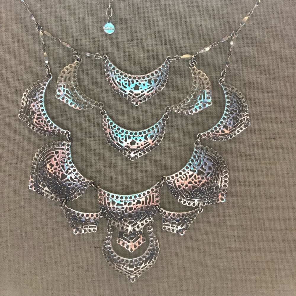 Silver Stella & Dot Necklace